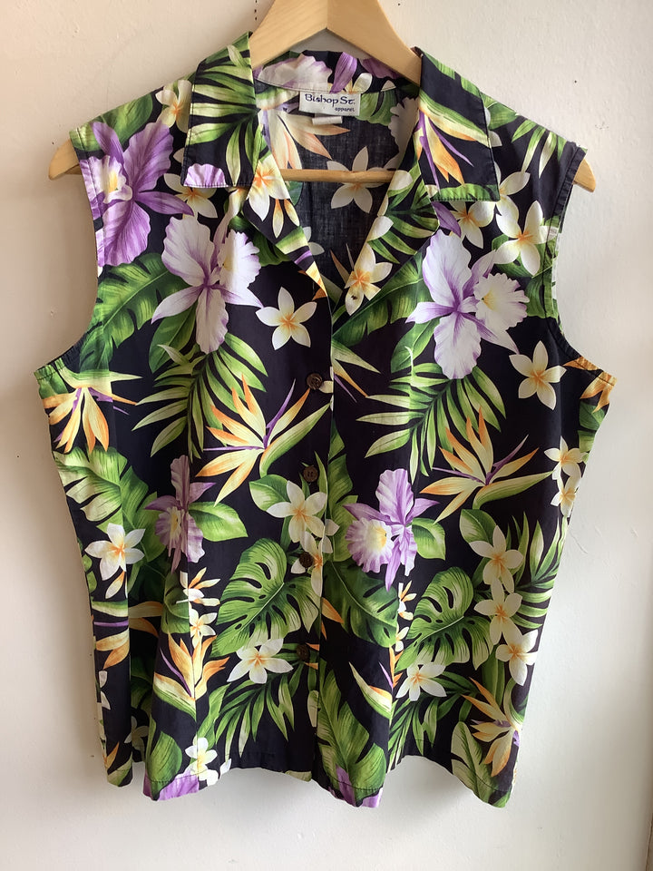Island Muse Tropical S/L Button Up