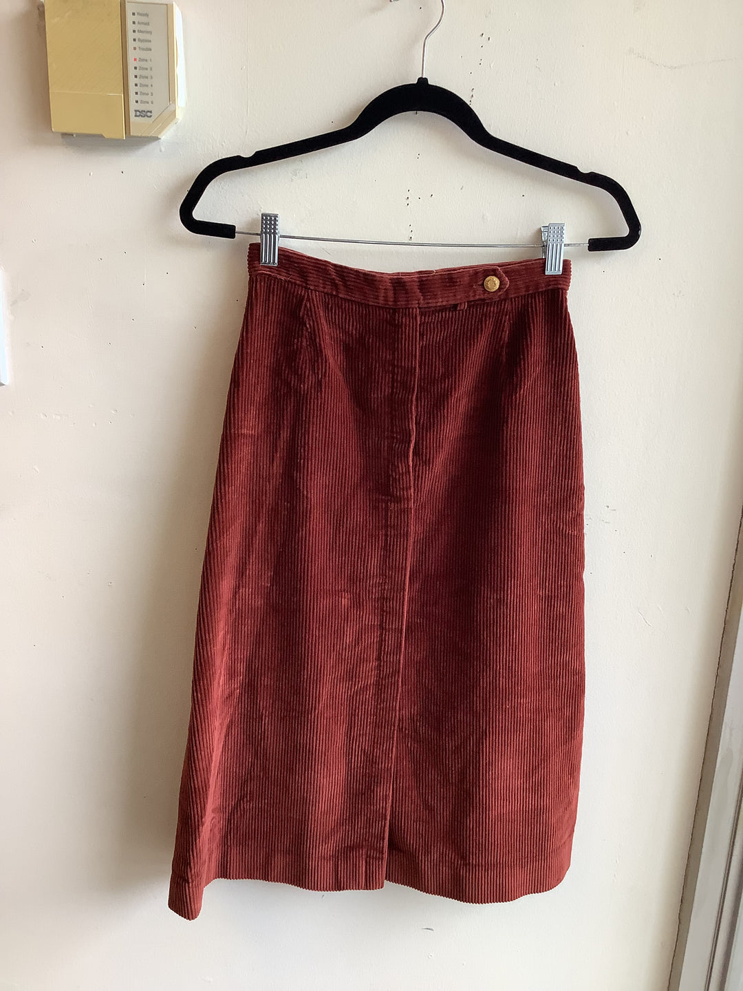 Autumn Orchard Corduroy Midi Skirt