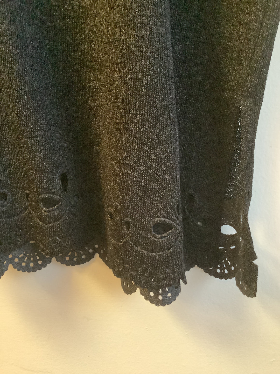 Vintage Midnight Lace Bloom Top