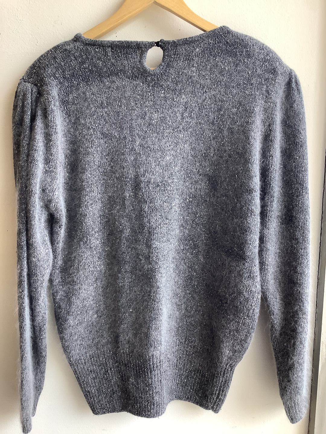 Vintage By Design Embellished Angora Silk Sweater