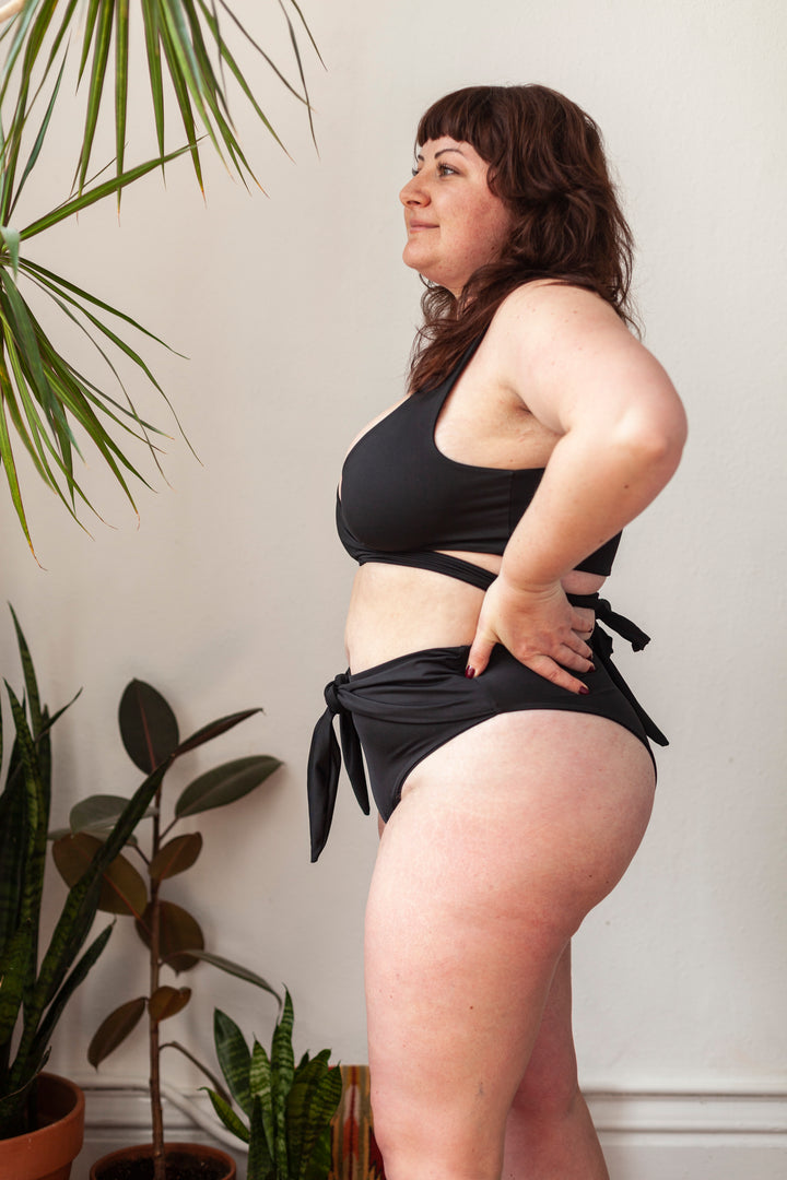Ecomadix Marina Hi-Waist Swim Bottoms