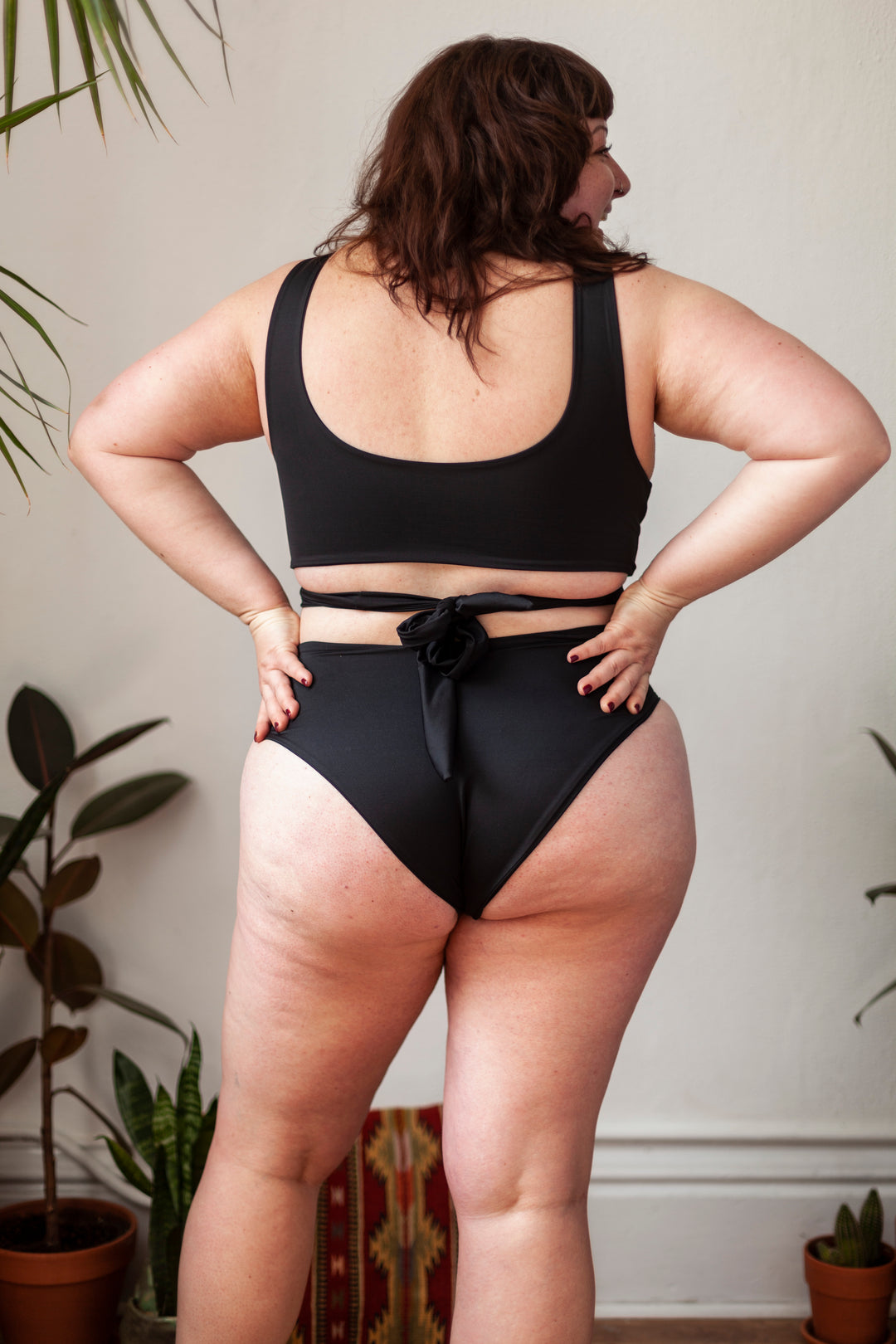 Ecomadix Marina Hi-Waist Swim Bottoms