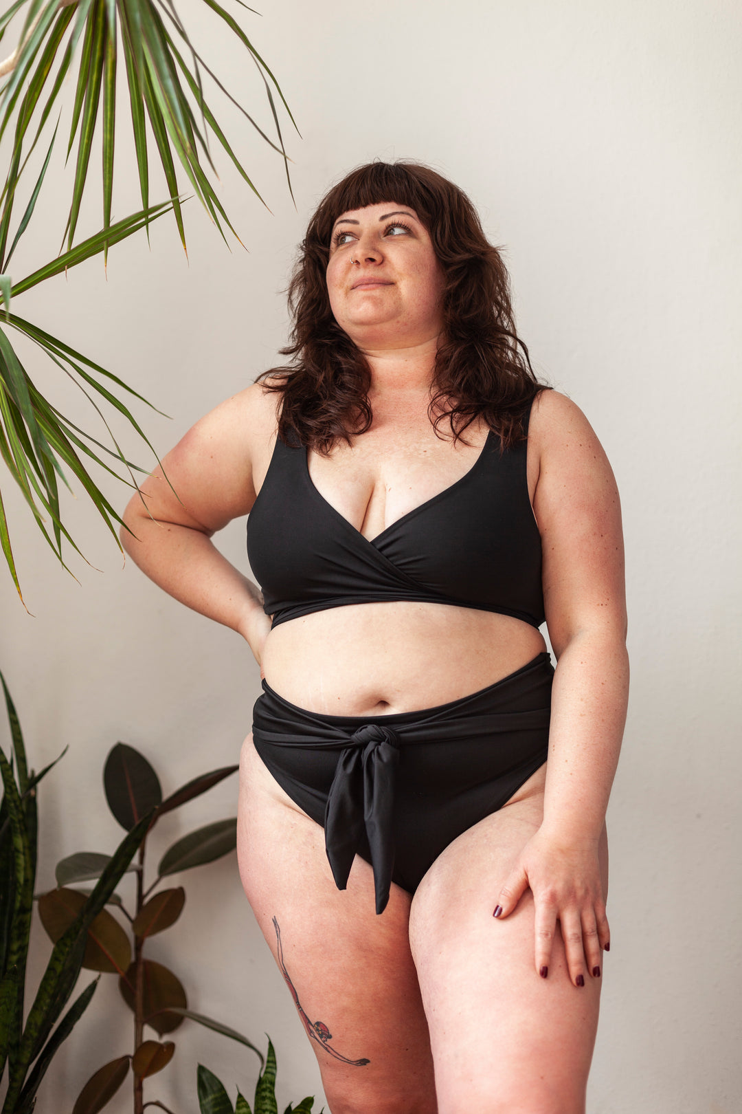 Ecomadix Marina Hi-Waist Swim Bottoms