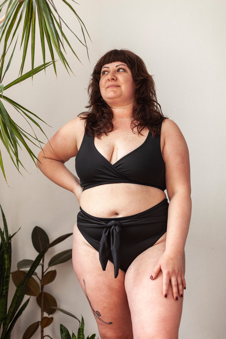 Ecomadix Marina Hi-Waist Swim Bottoms
