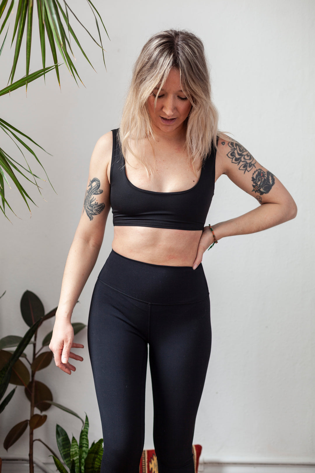 Ecomadix Black Leggings