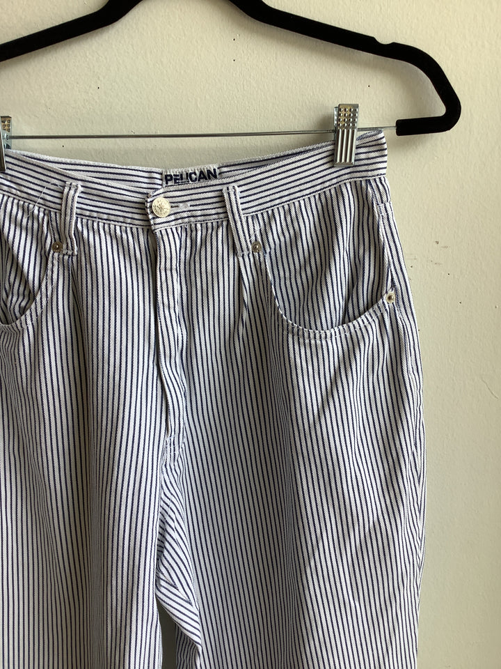 Vintage Pelican Harbor Stripe Trouser