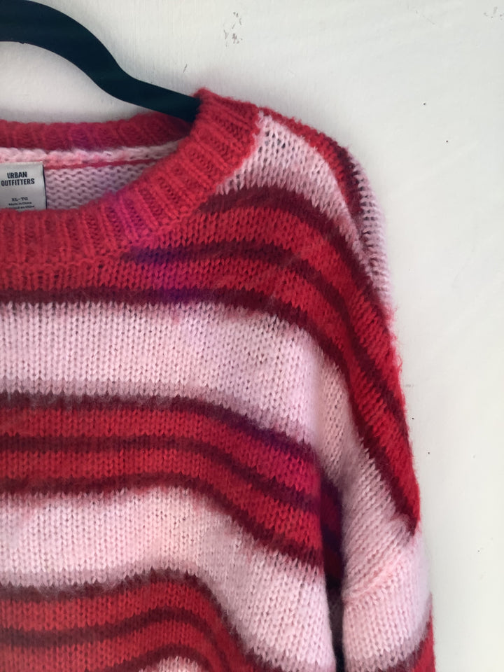 Candy Stripe Knit Sweater