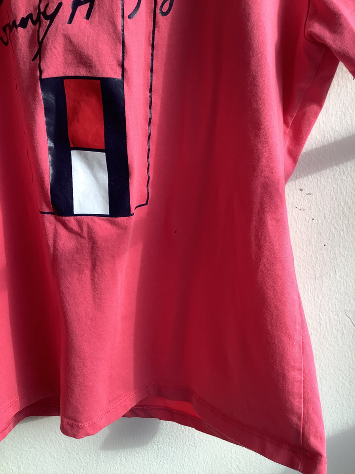 Vintage Tommy Hilfiger Pink Graphic Tee