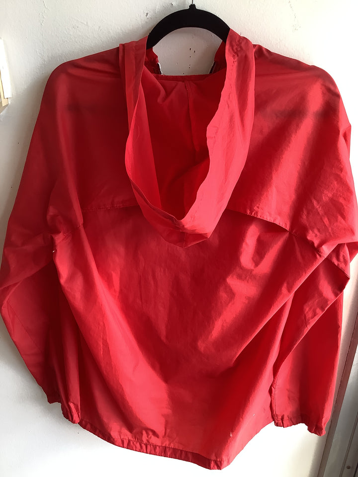 Vintage ISPO International Red 1/2 Zip Windbreaker