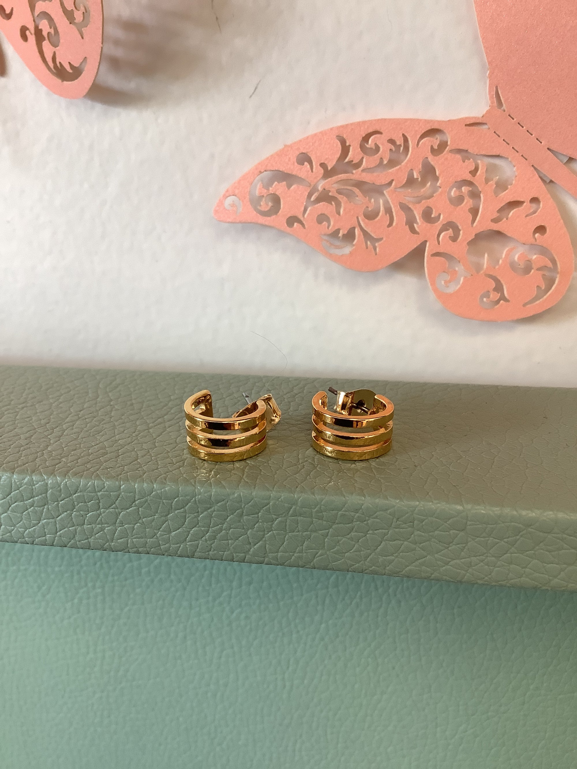 Standout Boutique Gold Trio studs