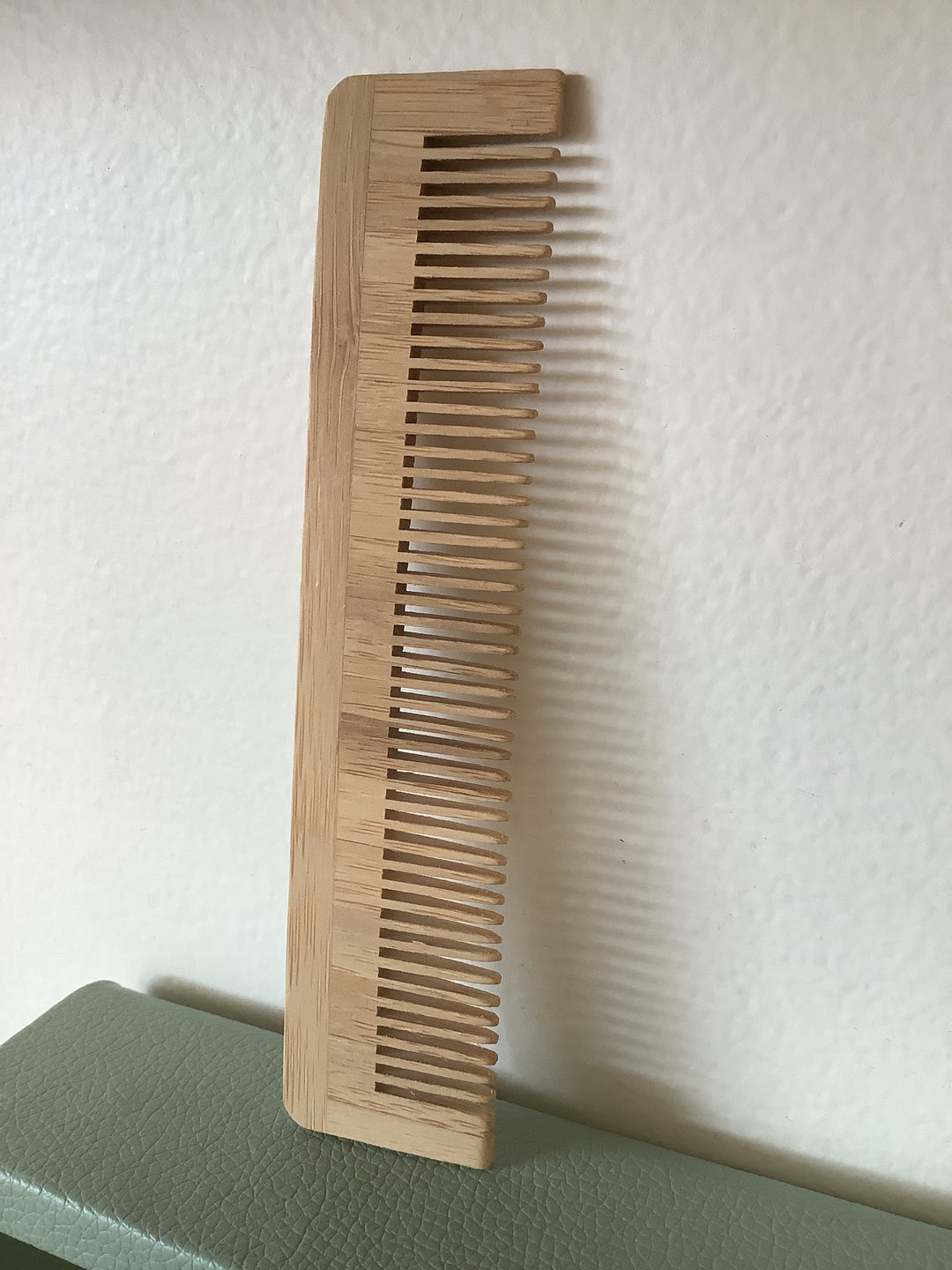 Creating Smaller Footprints Bamboo Comb