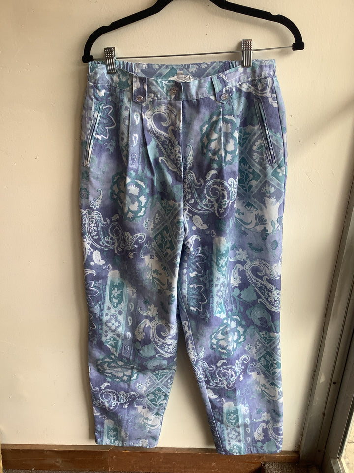 Vintage Lavender Paisley Pants