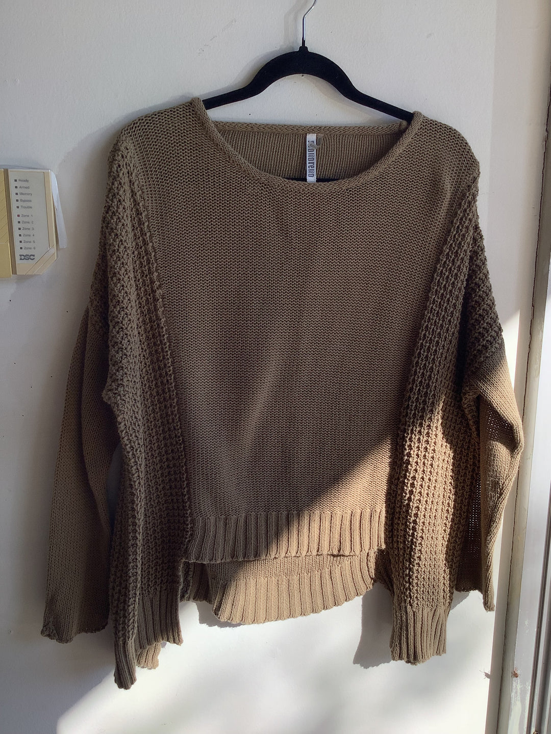 Mono Reno Taupe Knit Sweater