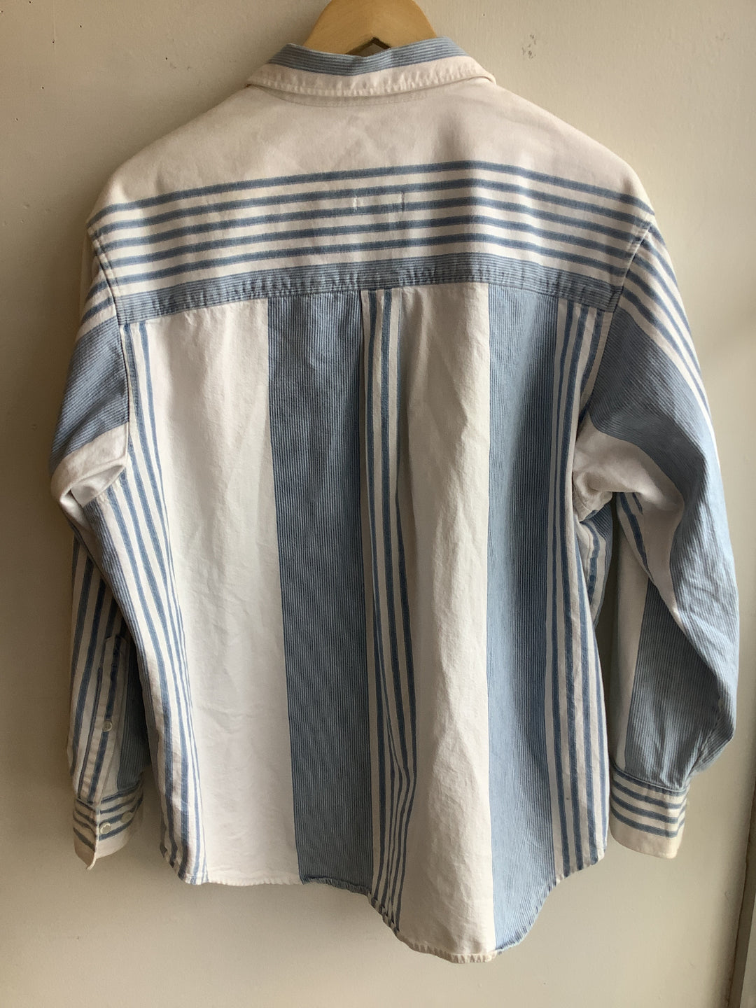 Vintage Gap Denim Striped Button-Up