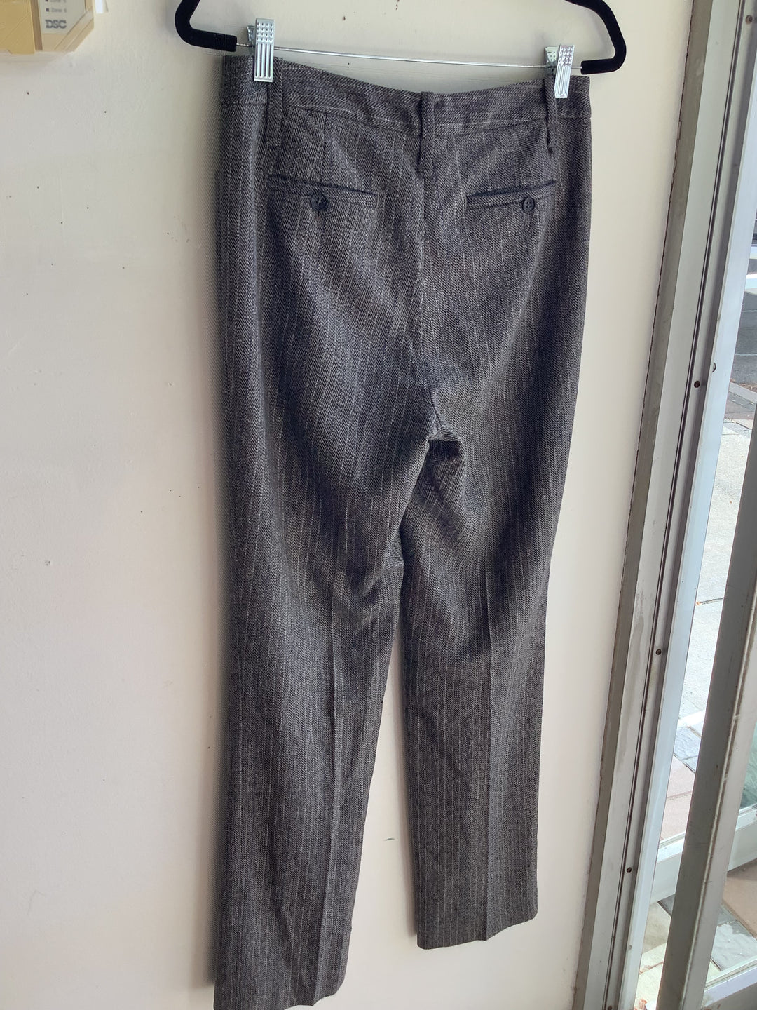 Olsen Europe Herringbone Pinstripe Trousers