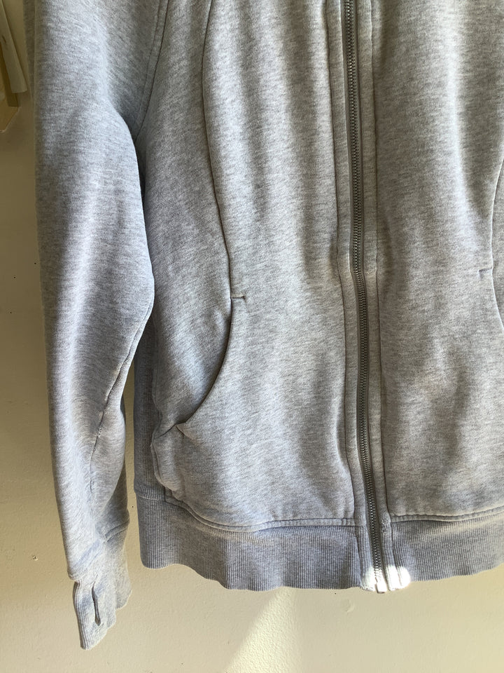 Lululemon Grey Zip Up Hoodie