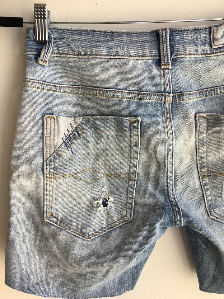 Sun-washed Zara Cutoff Shorts