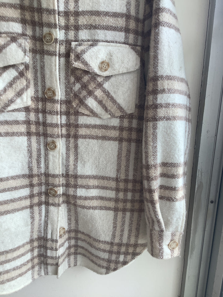 Kismet Plaid Wool Blend Jacket
