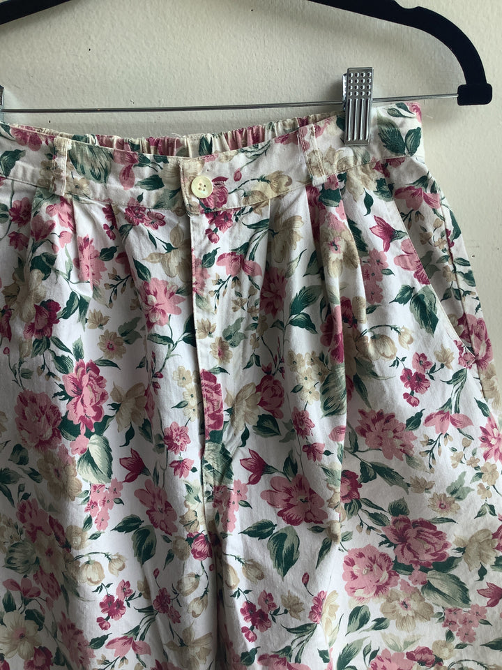 Vintage Willow Ridge Floral Shorts