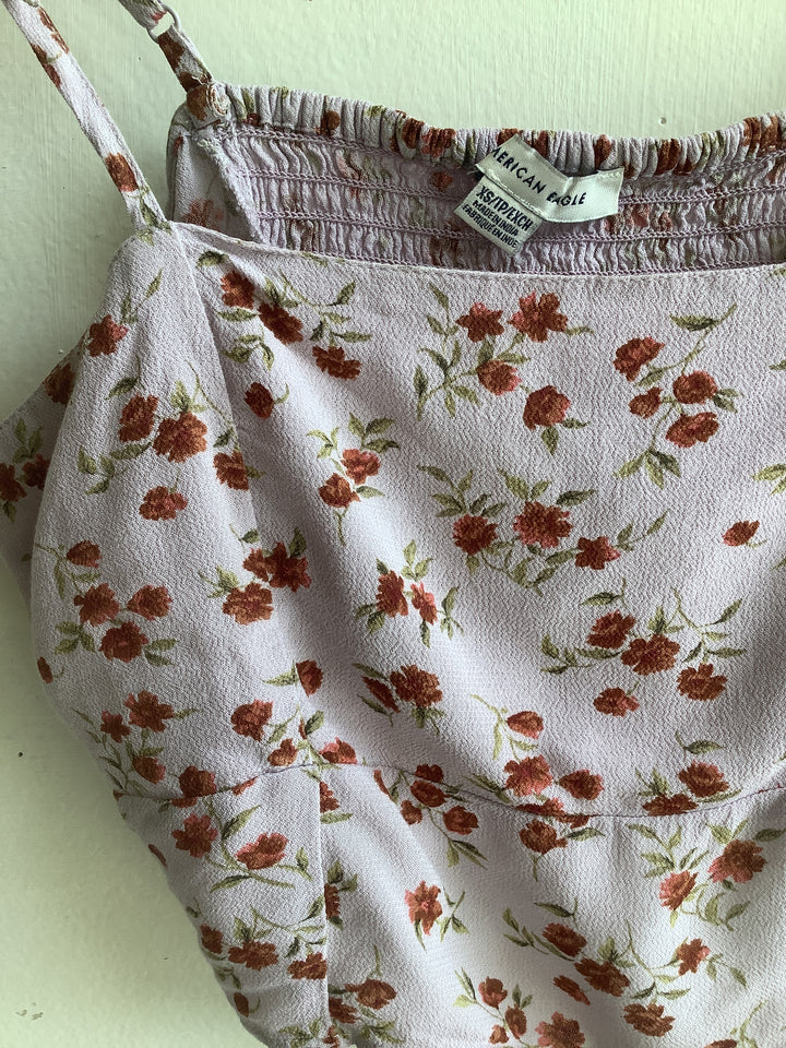 AE Floral Crop Top
