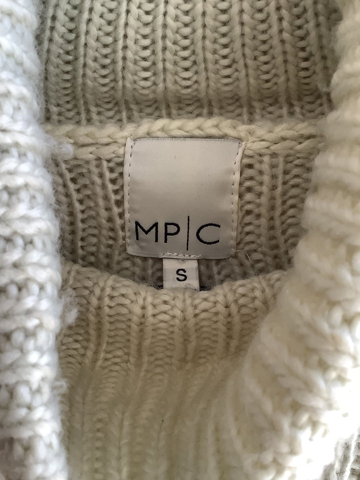 Colour Block Cowl Neck Sweater