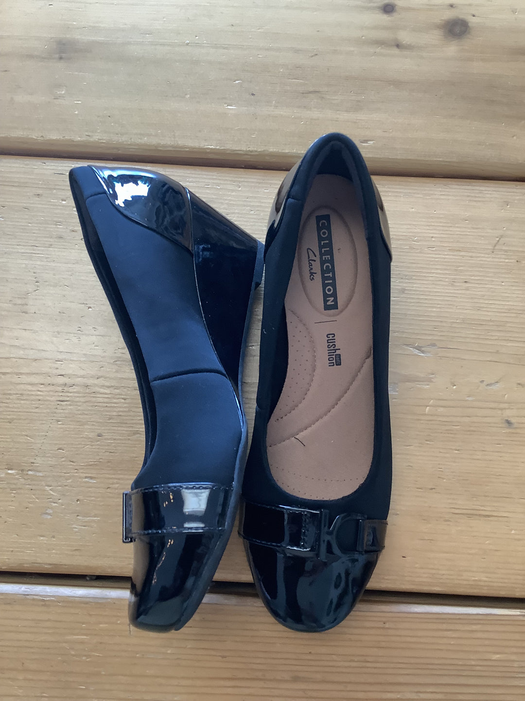 Clarks “After Dark” Patent Heels