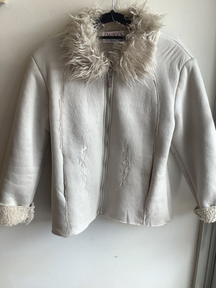 Winter Whisper Faux Suede Jacket