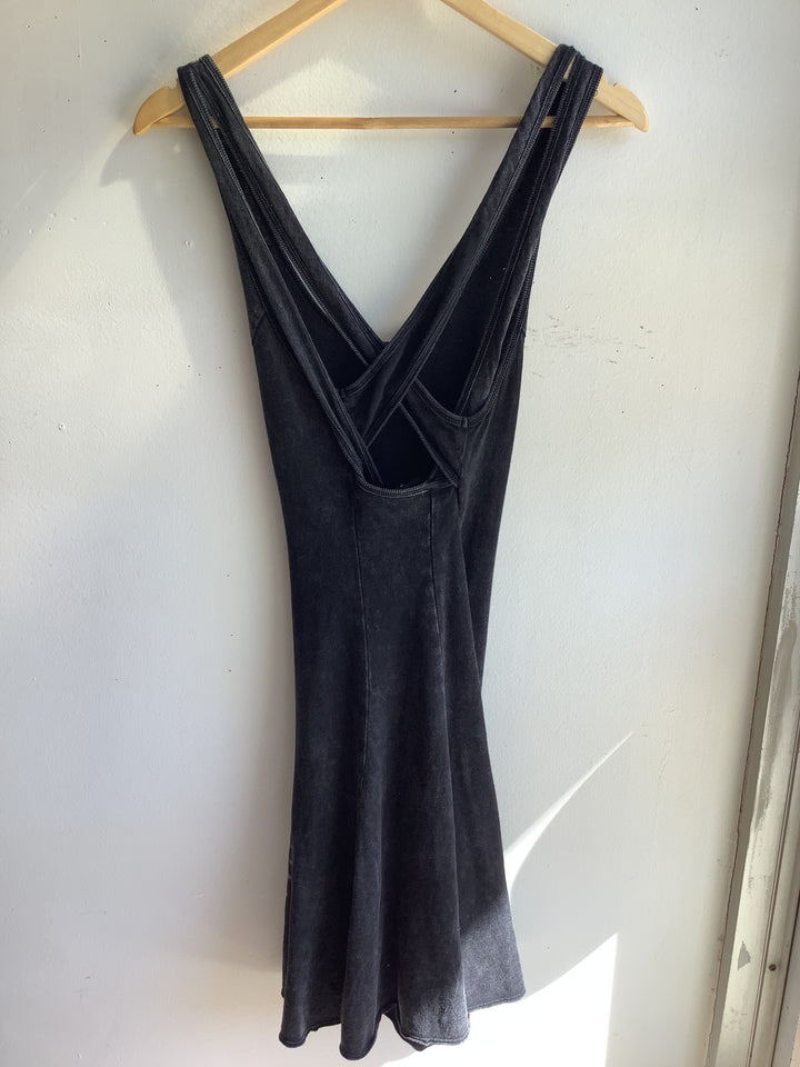 Harley Davidson Charcoal Midi Dress