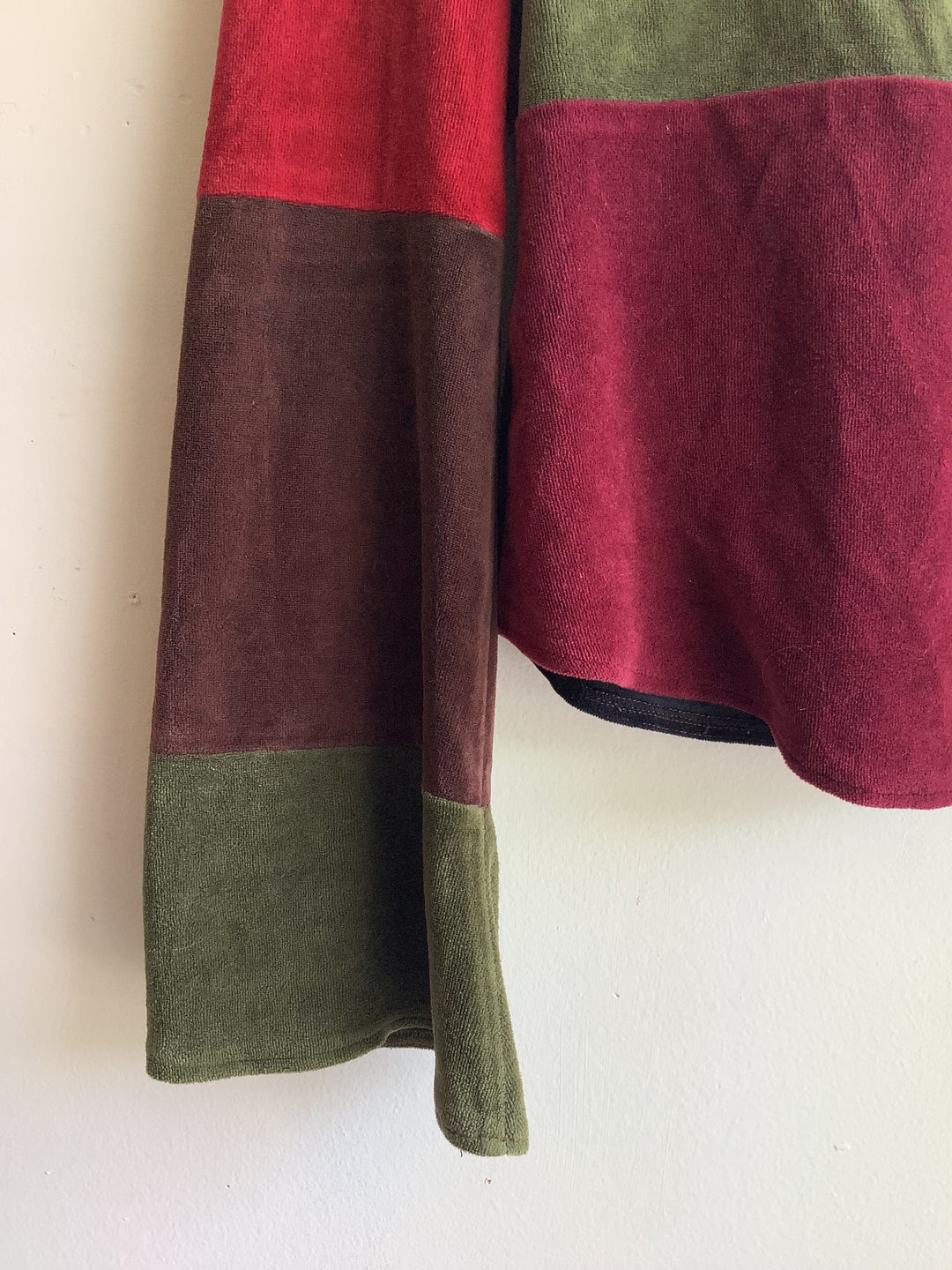 Gypsy Circus Velvet Patchwork Top