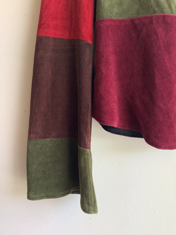 Gypsy Circus Velvet Patchwork Top