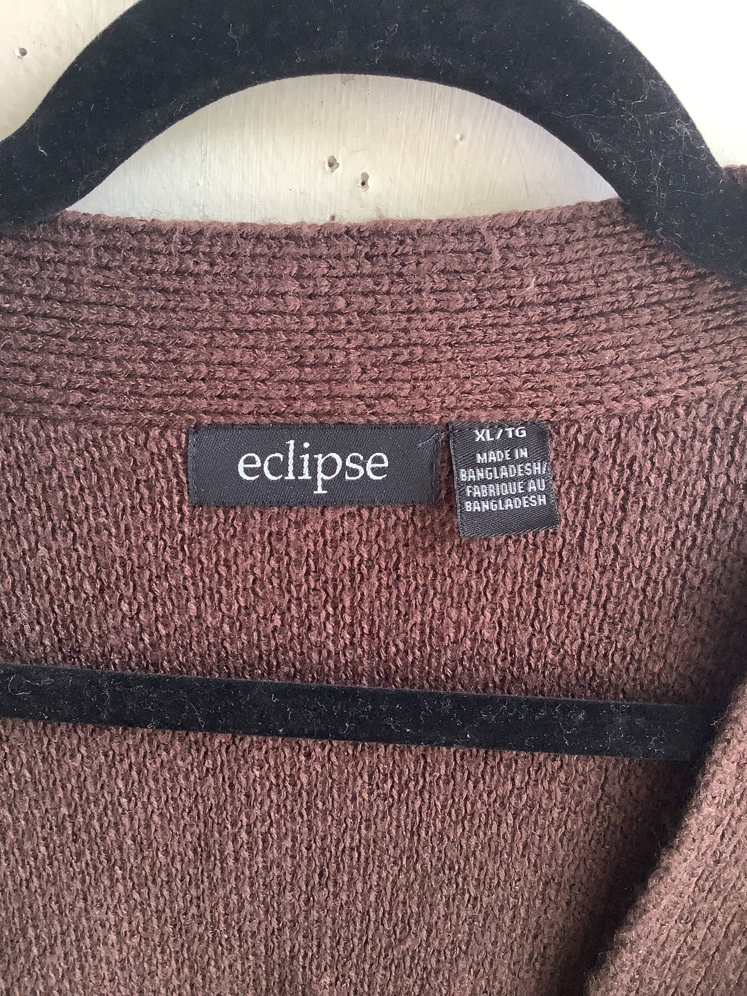 Chocolate Brown Oversized Cardigan