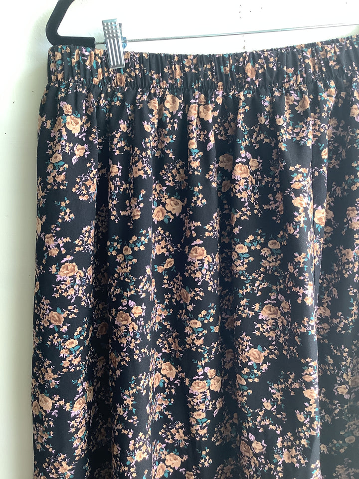 Midnight Meadow Maxi Skirt