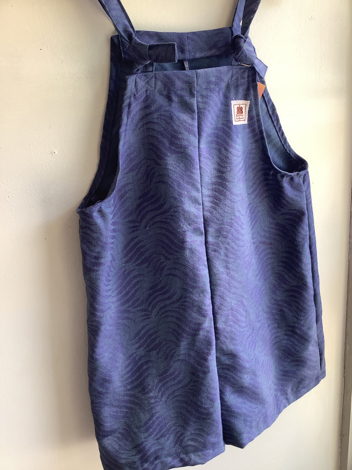 Butterflies in Ballgowns Blue Wave Short Overalls