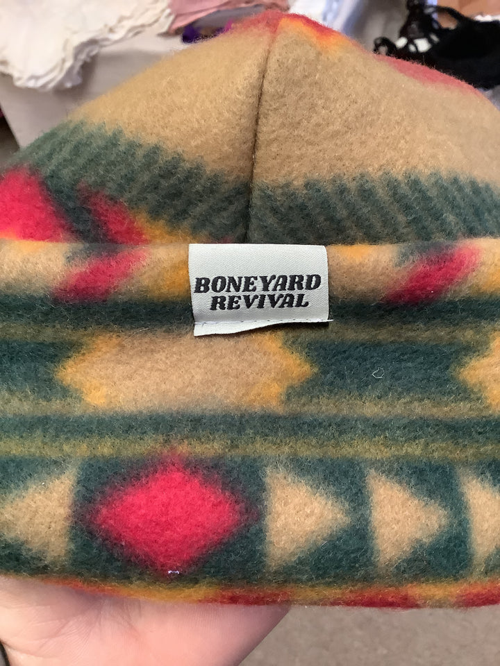 Boneyard Revival Abstract Wool Toque