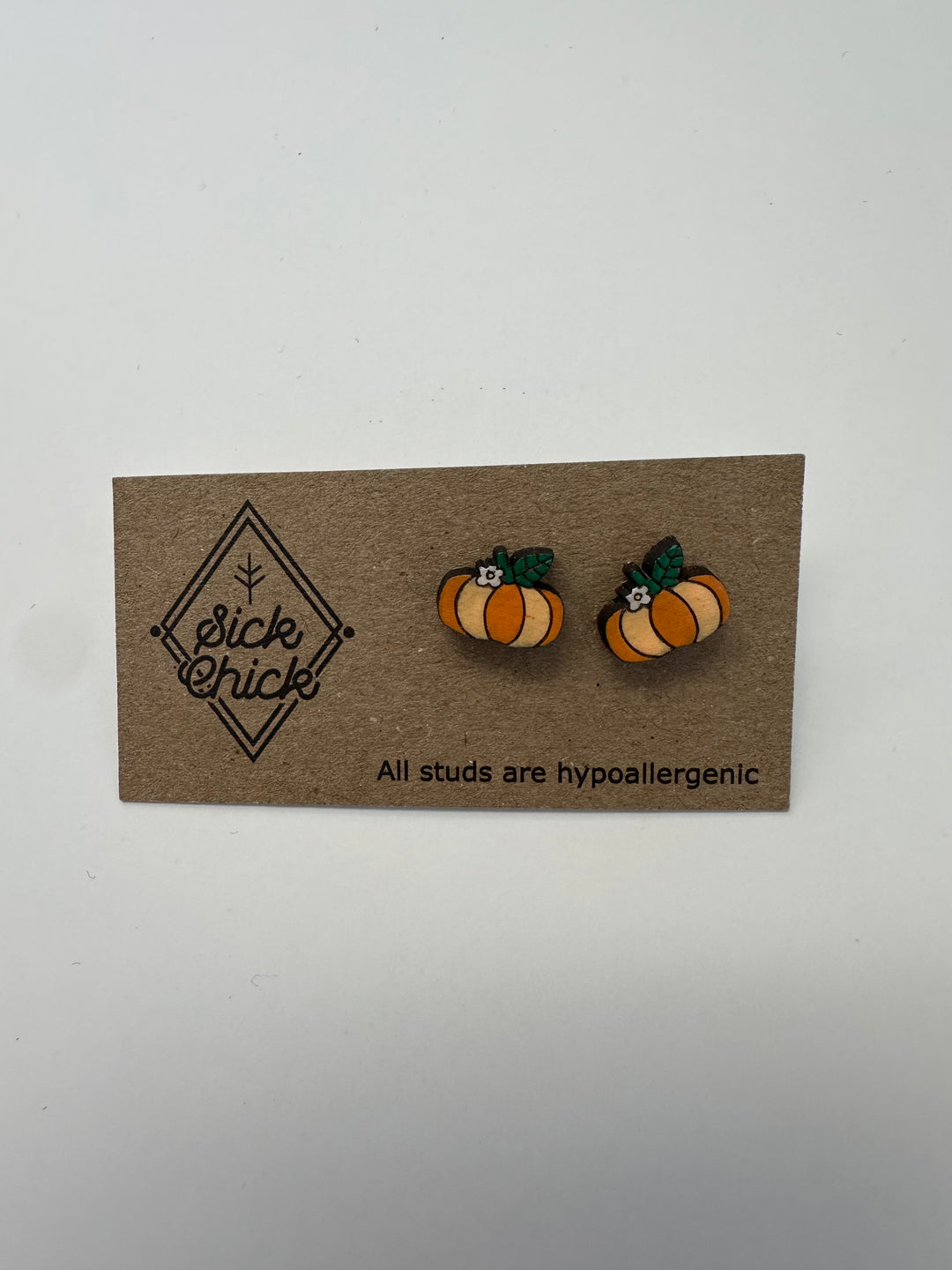 Pumpkin Patch Stud Earrings – Sick Chick (Revelstoke, BC)
