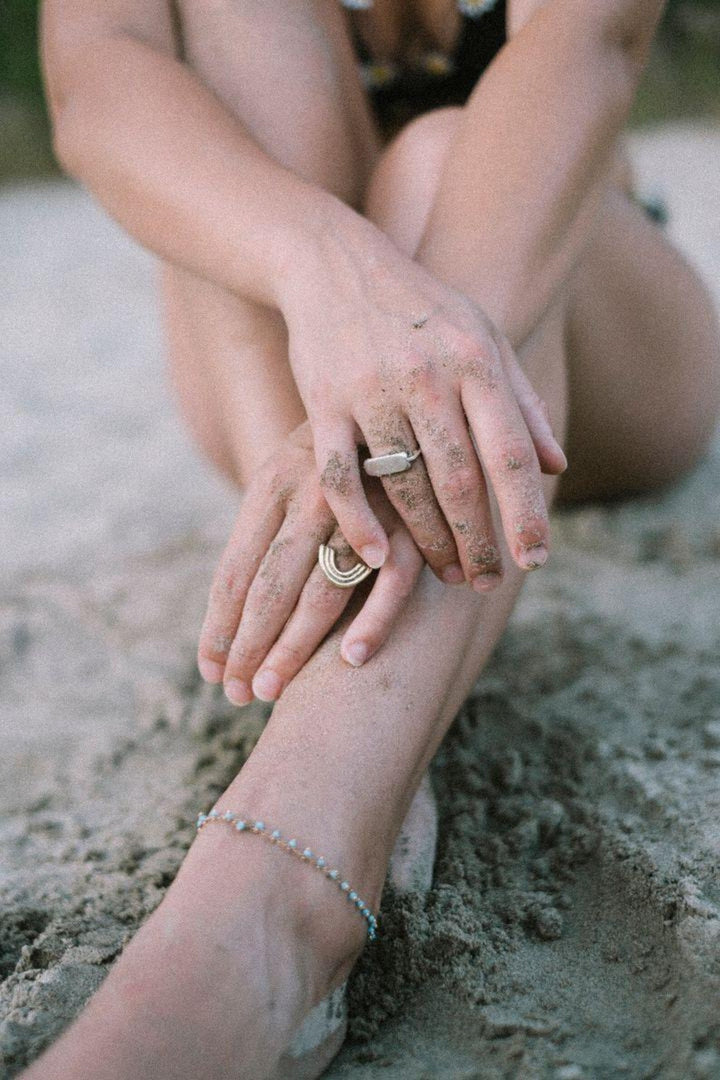 Alexa Heming Sterling Silver Rainbow Rings