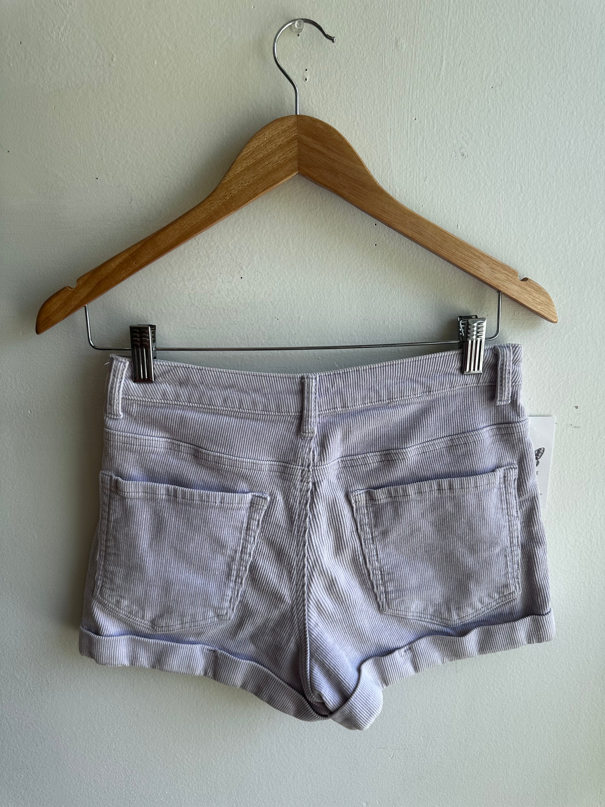 Forever 21 Lavender Corduroy Shorts – Size 26