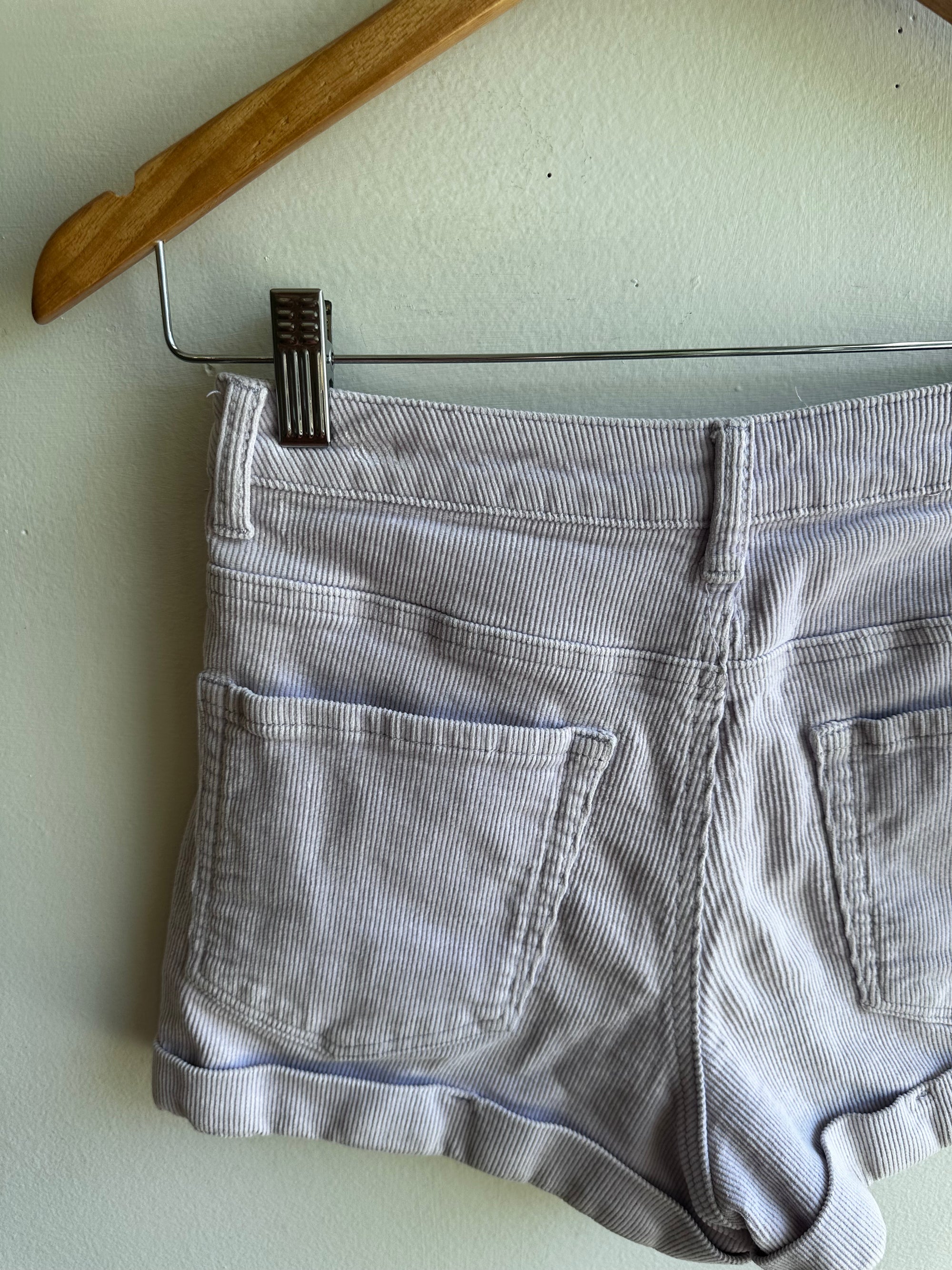Forever 21 Lavender Corduroy Shorts – Size 26