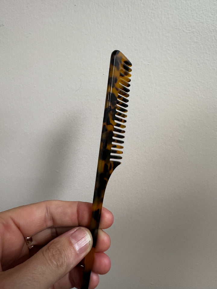 Tortoiseshell Parting Comb