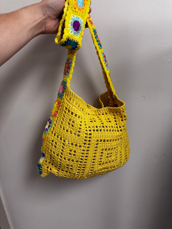 Sunny Days Crochet Flower Bag