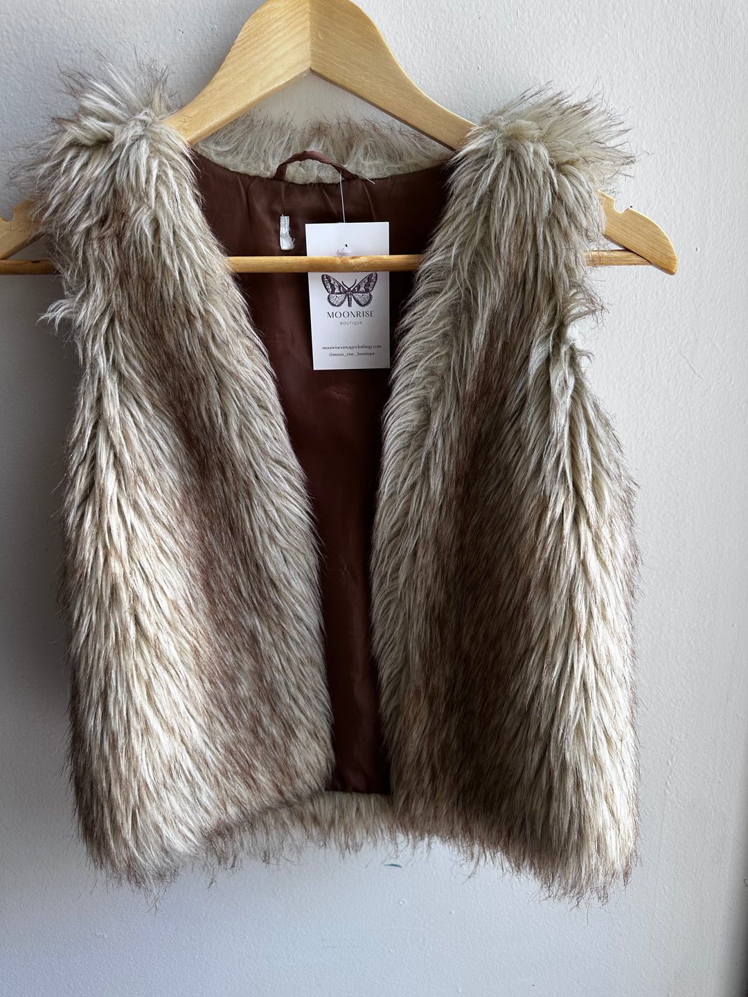 Wildwood Faux Fur Vest | Size Small