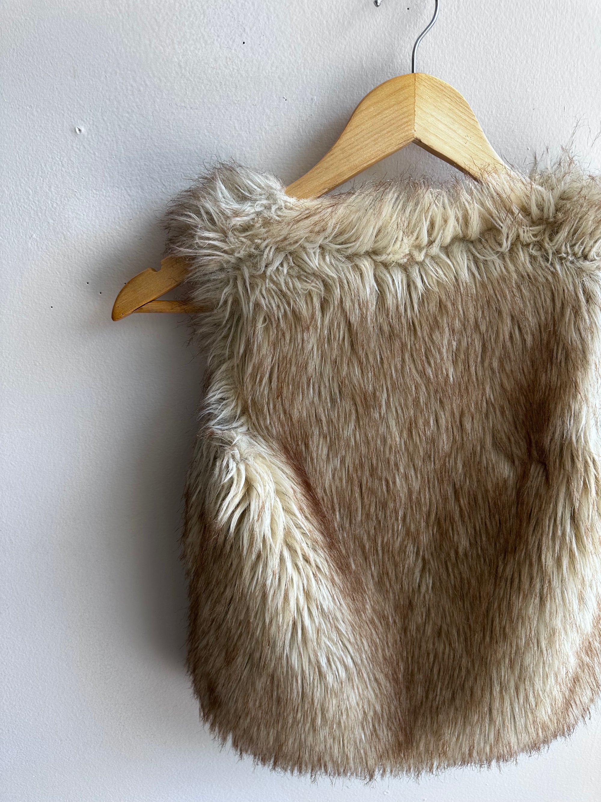 Wildwood Faux Fur Vest | Size Small