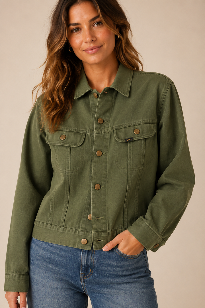 Vintage Lee Olive Utility Jacket