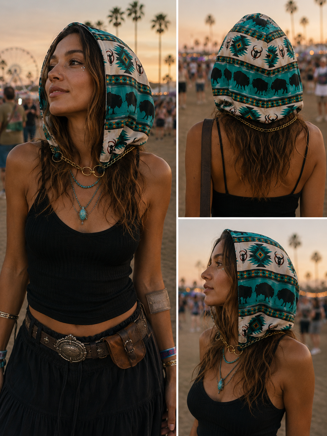 Southwest Spirit Hood Scarf
