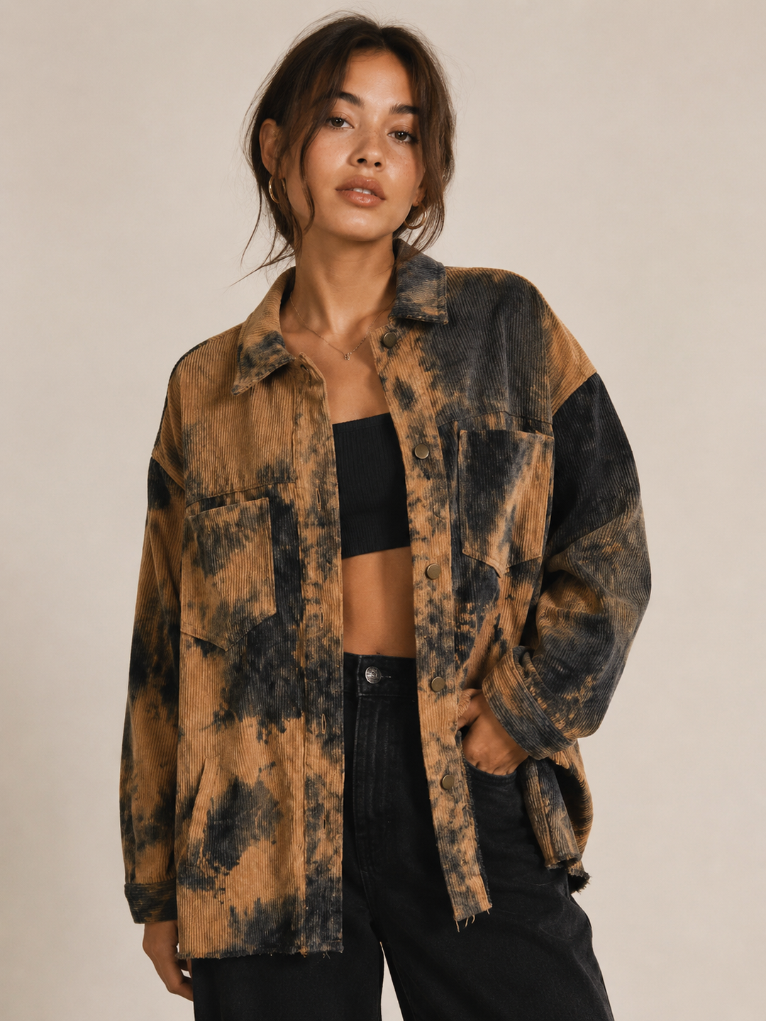 Desert Storm Corduroy Shacket