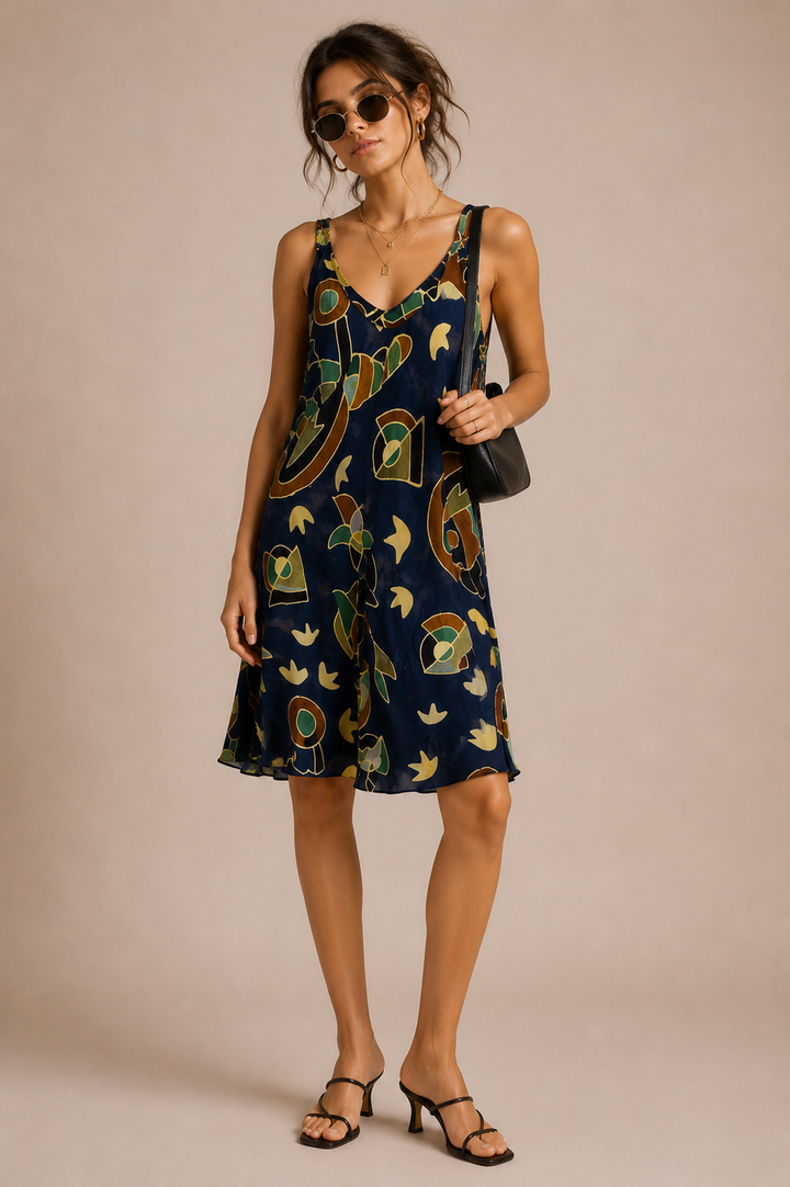 90s Mosaic Dress