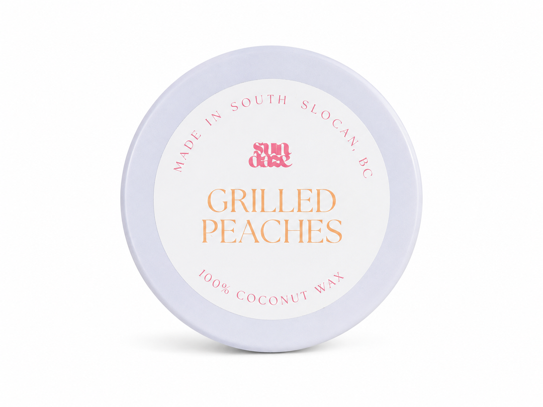 Grilled Peaches | Coconut Wax Candle