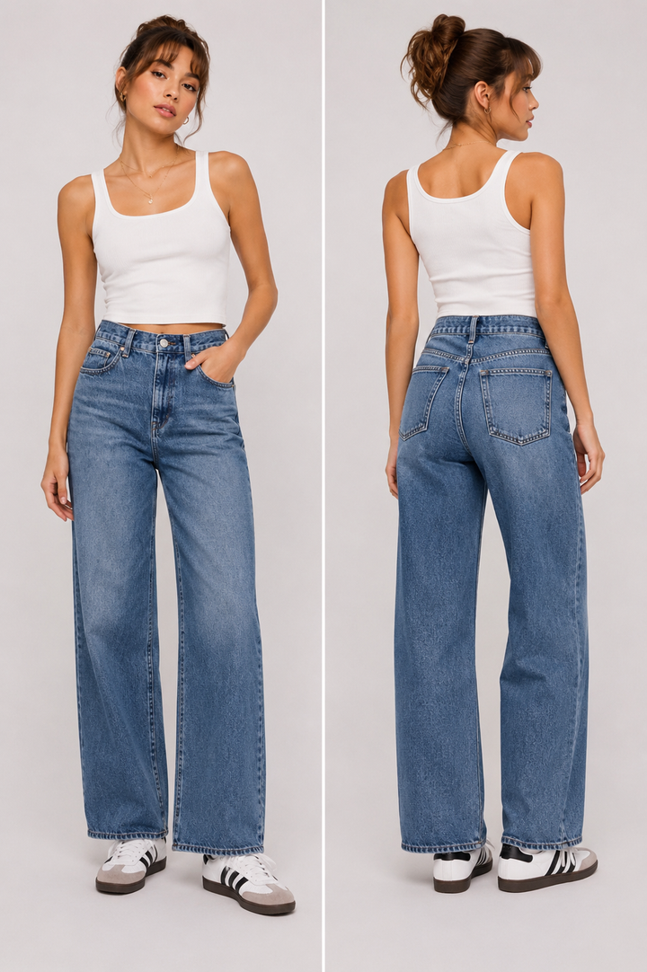 Uniqlo Wide Leg Jeans