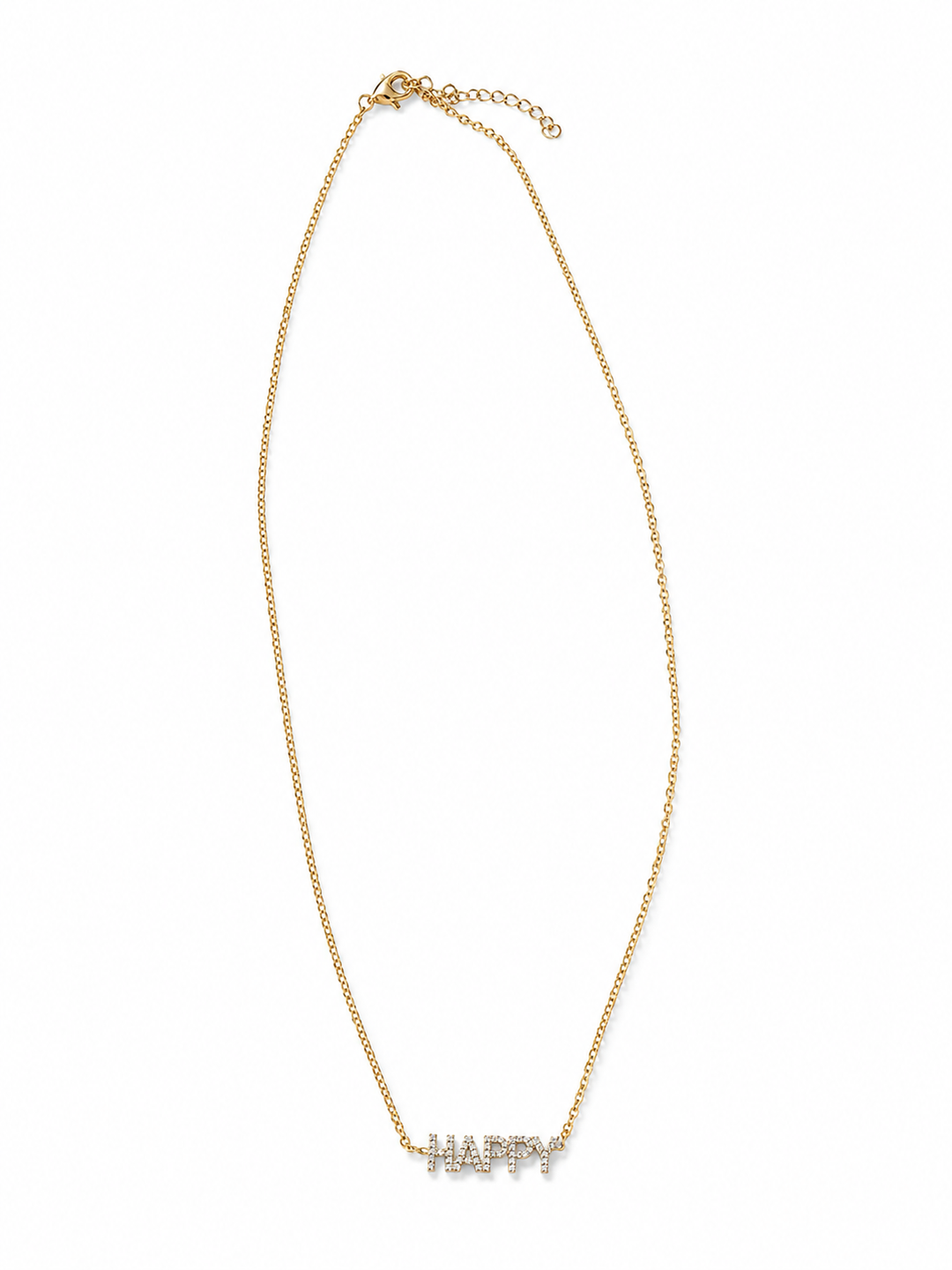 Happy Pendant Necklace- Standout Boutique