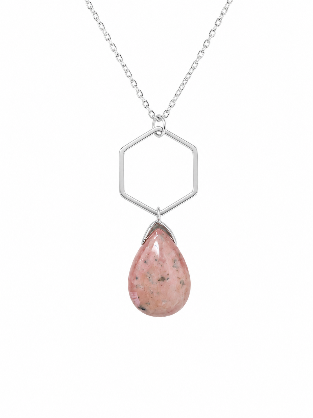 Ocean Jasper Silver Necklace - Standout Boutique